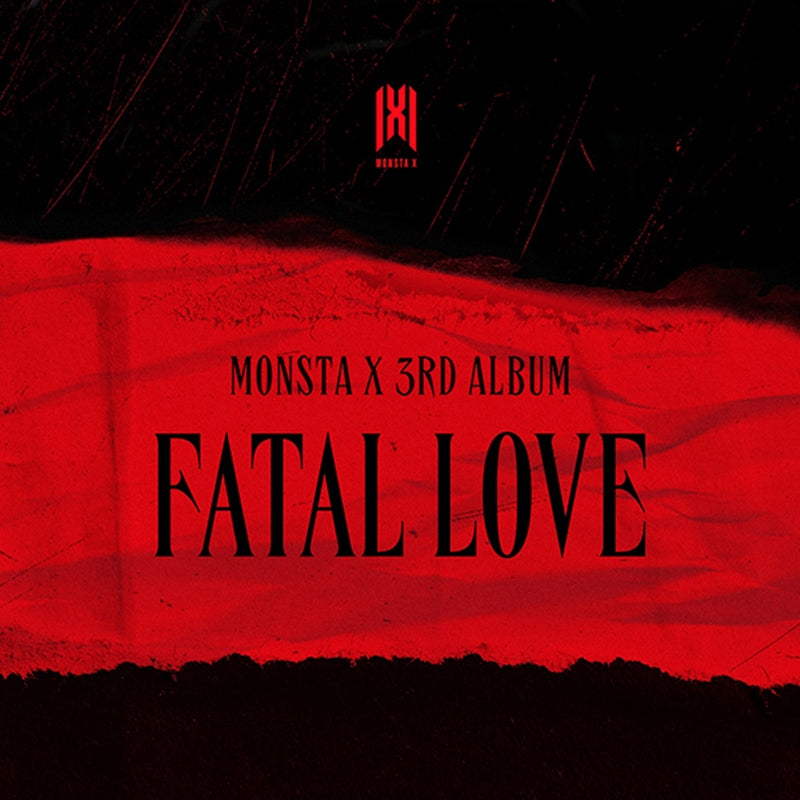 MONSTA X - FATAL LOVE (Regular 3rd Album) KiT