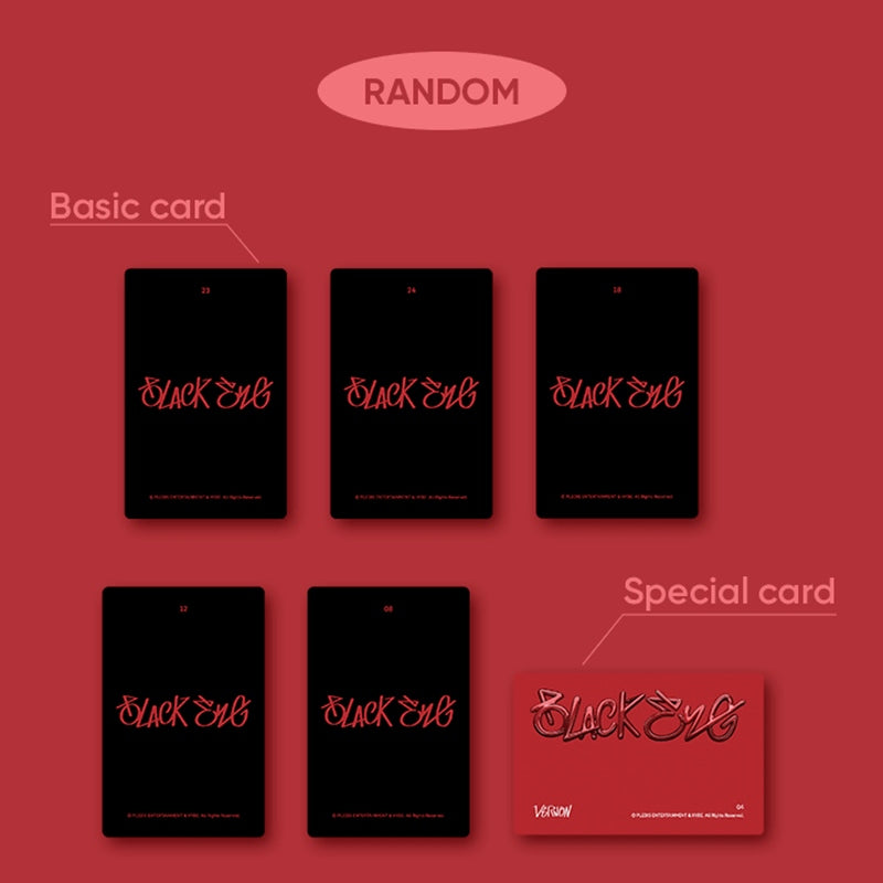 Seventeen - Black Eye - Trading Card Set