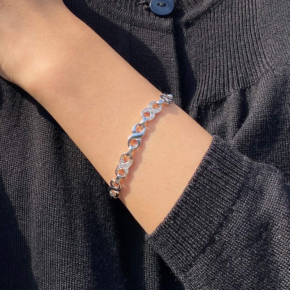 OST - Infinite Silver Bracelet - OST - Jewelry - Harumio