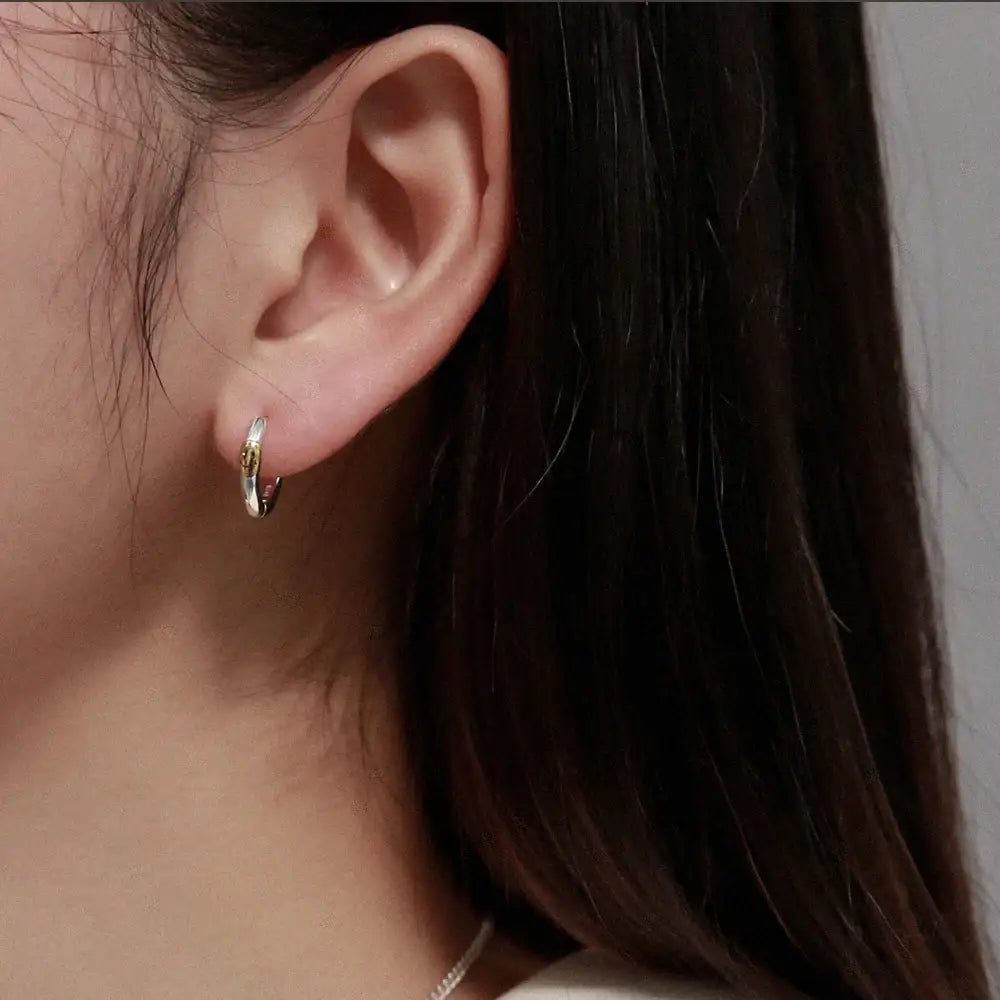 OST - Smile Simple Ring Earrings - OST - Jewelry - Harumio