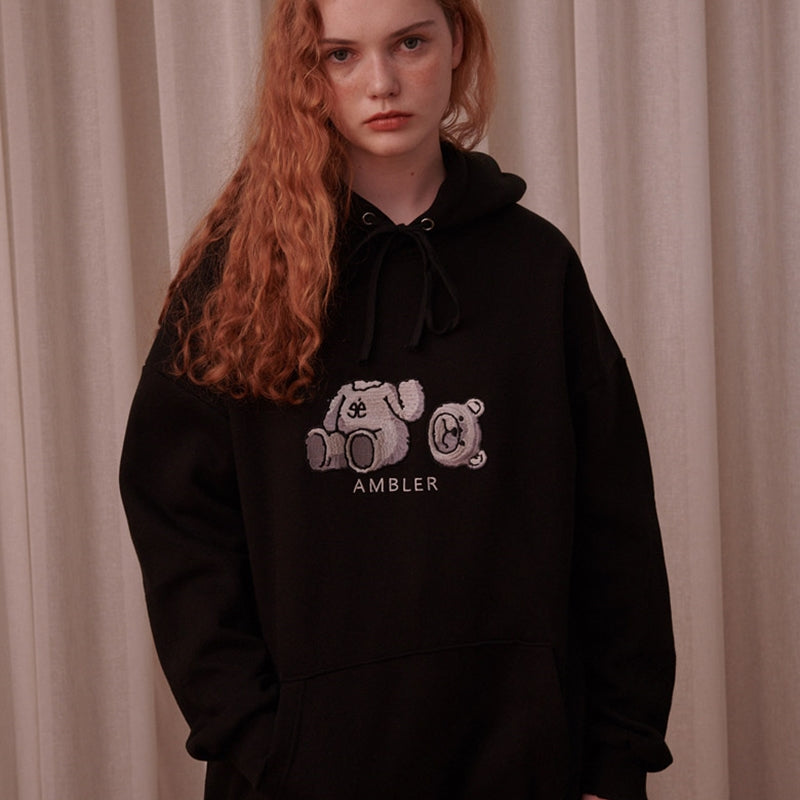 Ambler - Oops Bear Over Fit Hoodie