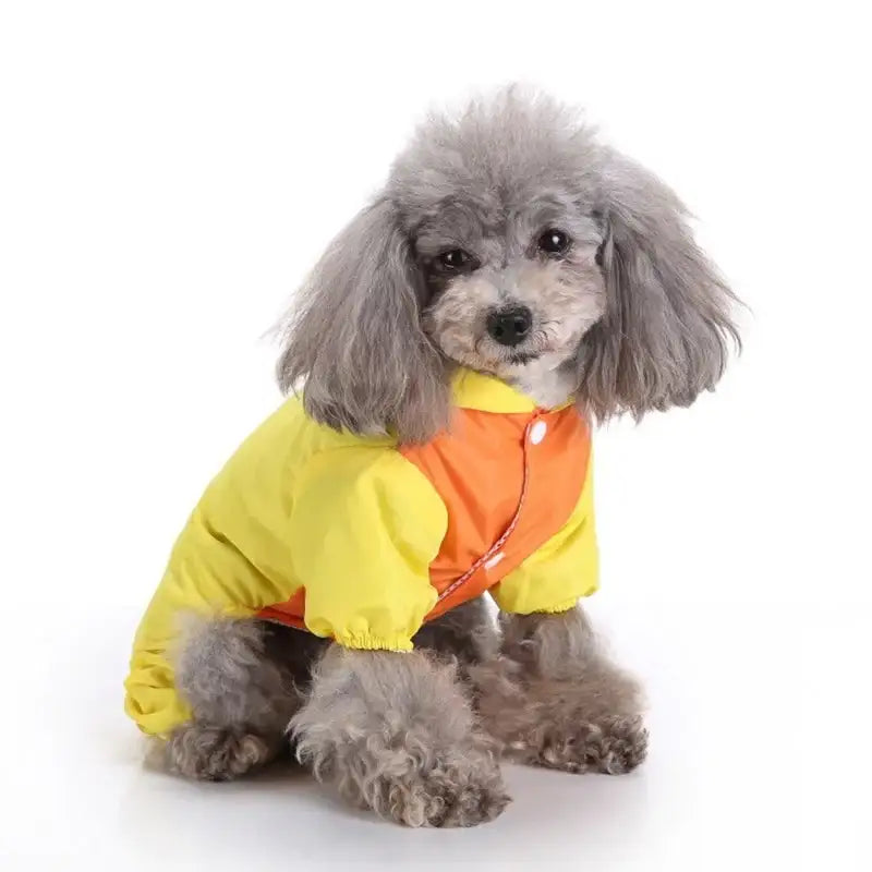 Yog!ssw - Pet Duck Raincoat - Jungle Monster - Pet raincoat - Harumio