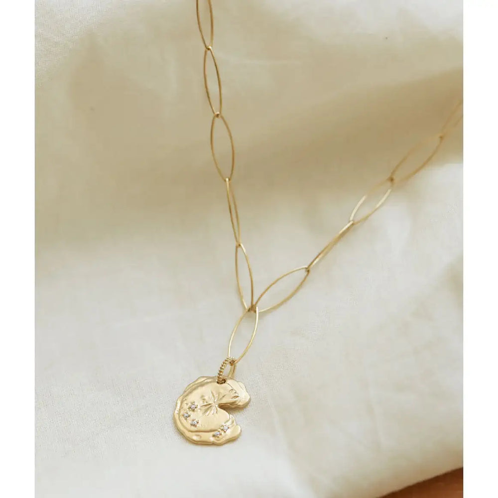CLUE - C Collection Vintage Coin Clip Chain Silver Long Necklace - CLUE - Jewelry - Harumio