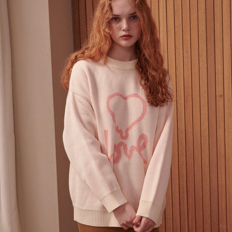 Ambler - Love Over Fit Hoodie Sweater