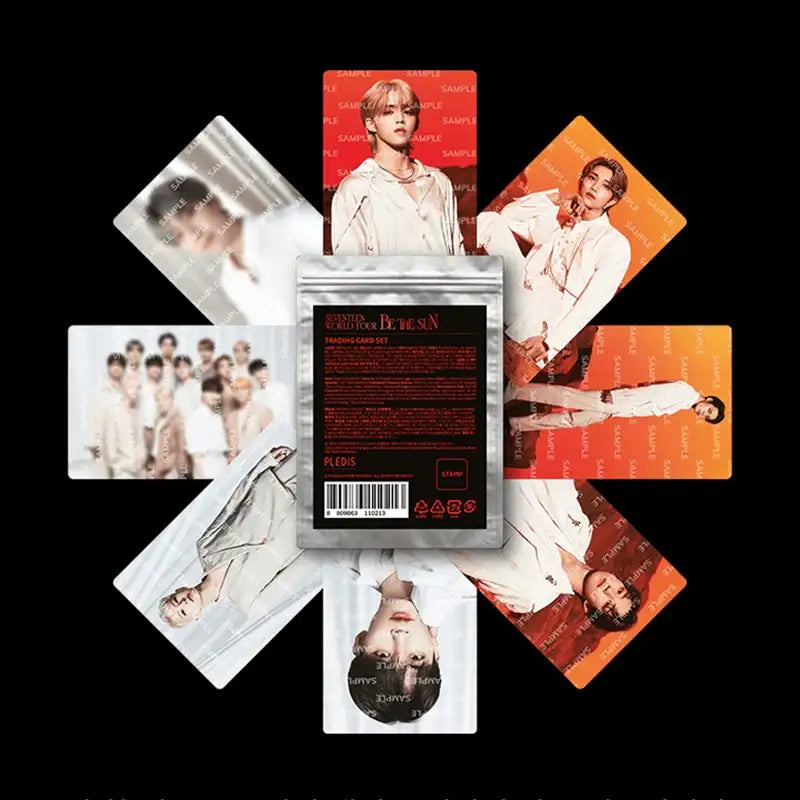 Seventeen - BE THE SUN - Trading Card Set - SEVENTEEN - Collectible Trading Cards - Harumio