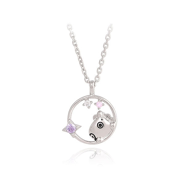 BT21 x OST - Silver Necklace Ver. 2 - Mang - BT21 - Necklace - Harumio