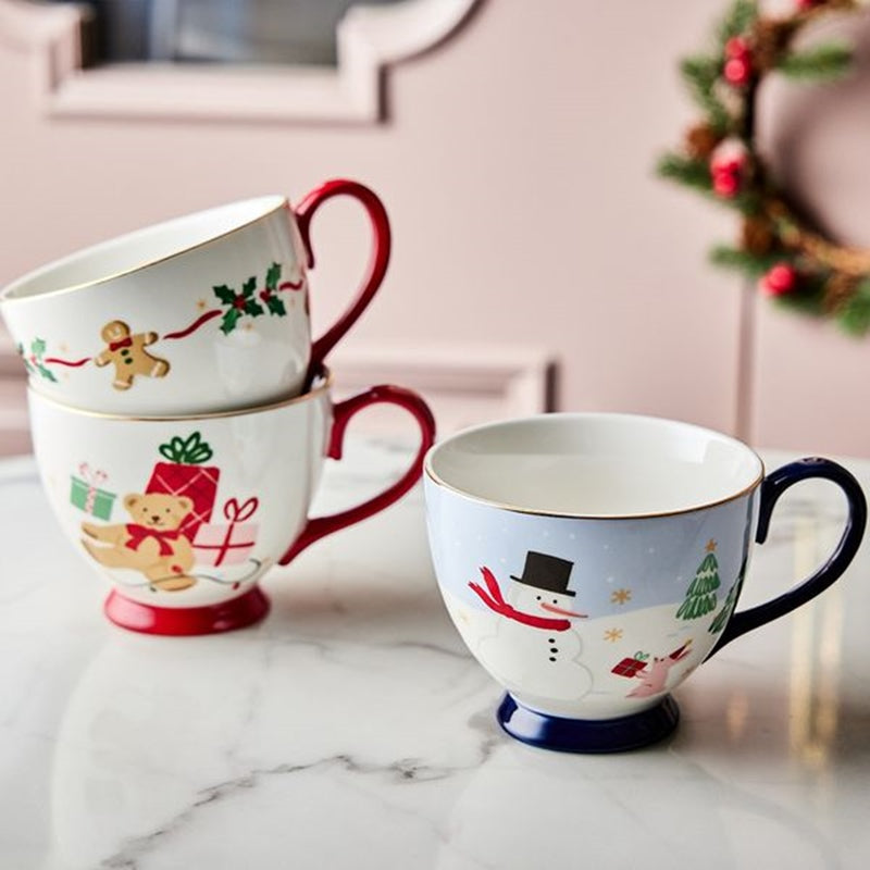 Korean Winter Story - Gold Rim Mug