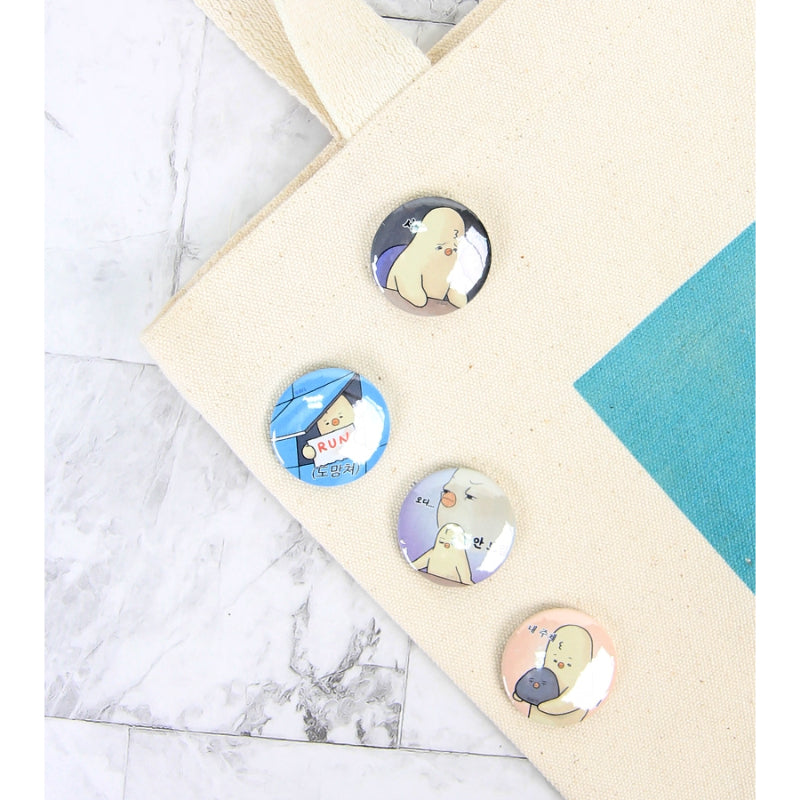 Graduate School Escape Journal - Round Pin Button Set