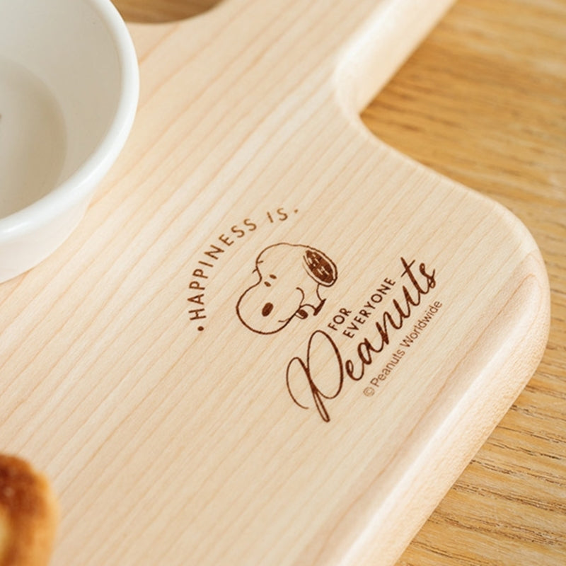 Peanuts x 10x10 - Snoopy Wood Plate