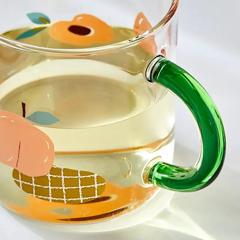 Korean Sweet Dessert - Big Glass Mug - Modern House - Home & Living - Harumio