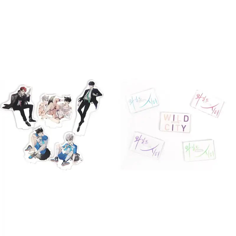 Wild City - LD Acrylic Stand - Webtoon Shop - Acrylic Stand - Harumio