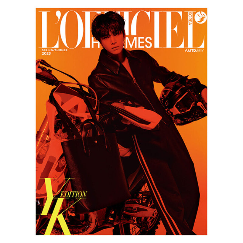 L'OFFICIEL Homme YK Edition - S/S 2023 - Magazine Cover The Boyz Younghoon