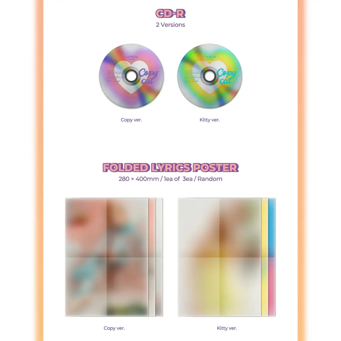 CHOBOM from Apink - Copycat : 1st Single Album - CHOBOM from Apink - Album - Harumio