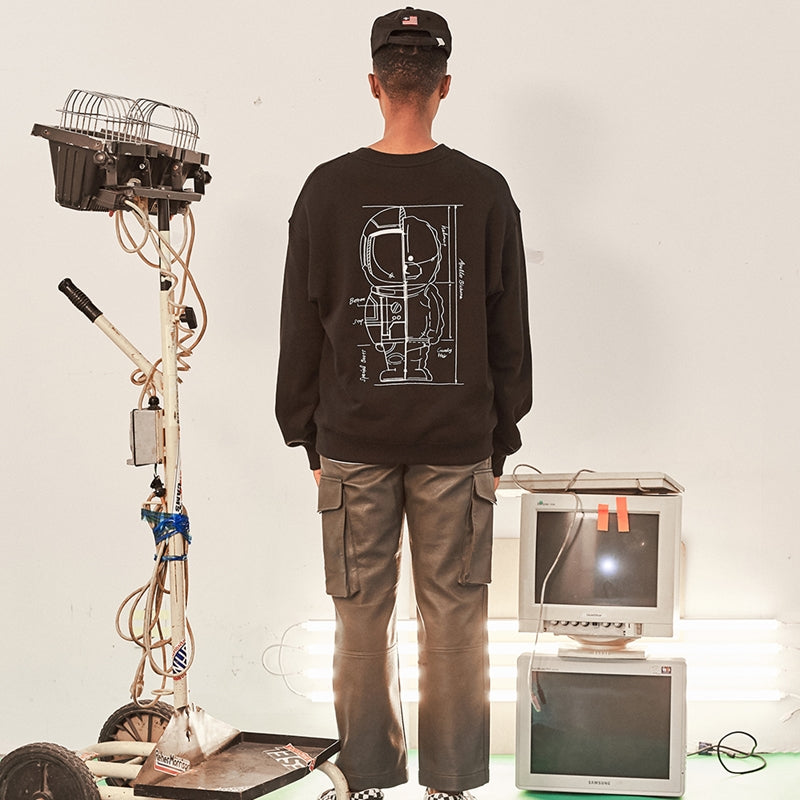 Beyond Closet - Apollo Collection Design Lab Logo Sweatshirts