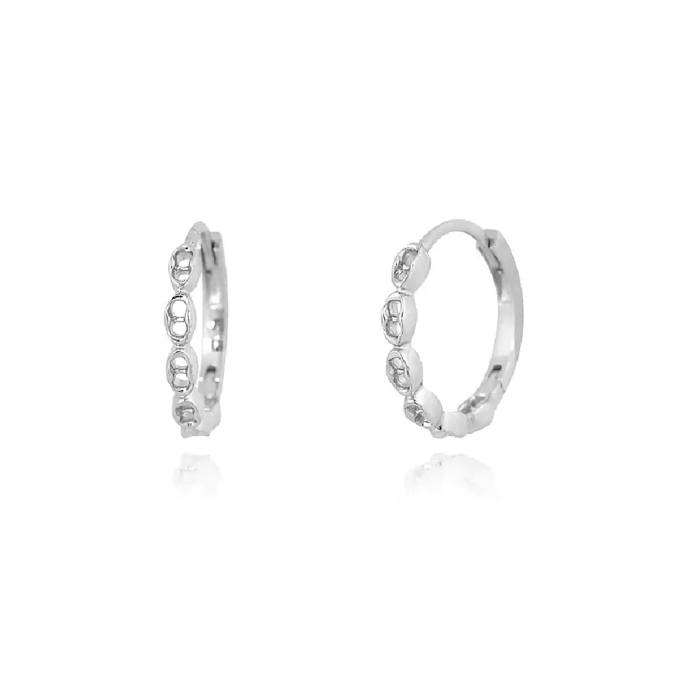 CLUE - Collection Iconic C Link One Touch Earrings - CLUE - Jewelry - Harumio