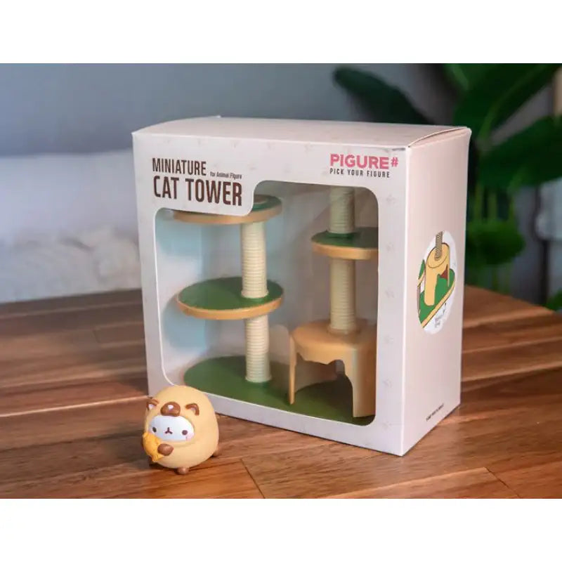 Molang - Miniature Cat Tower - Molang - Figures - Harumio