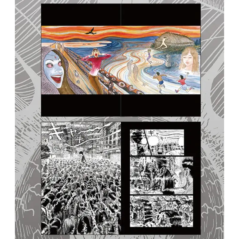 Junji Ito's Art Collection: A Different World - Manhwa - Construction company (manga) - Manhwa - Harumio