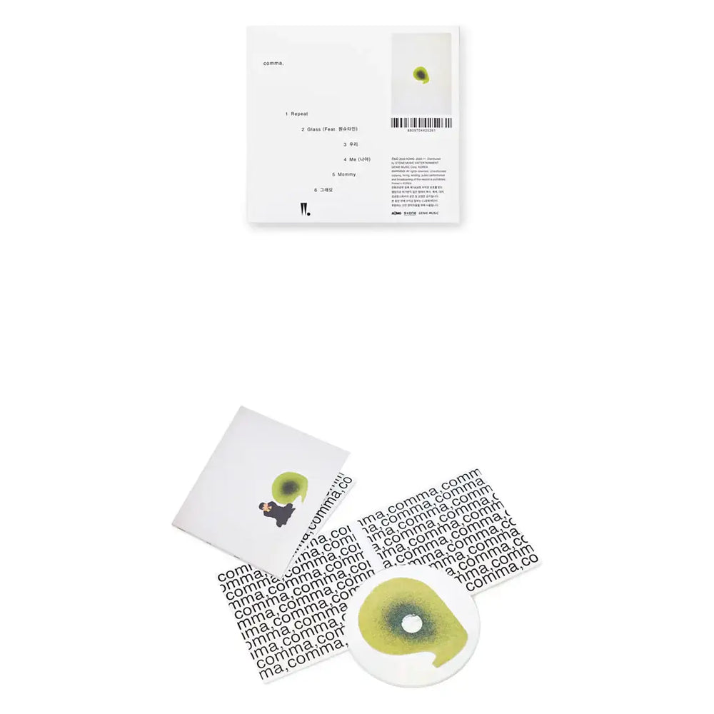 Woo Won-jae - Comma : EP Album - Woo Won-jae - Album - Harumio