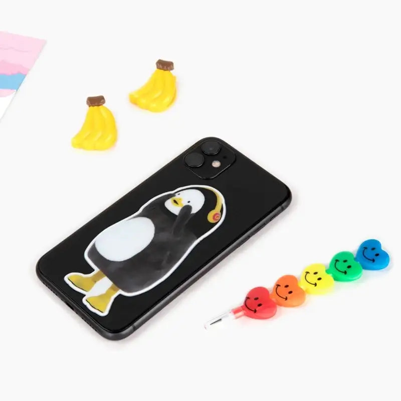 Pengsoo - Pom Pom Sticker - Pengsoo - Sticker - Harumio