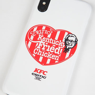 KFC X CRITIC - Heart Logo iPhone 10/11 Pro Case