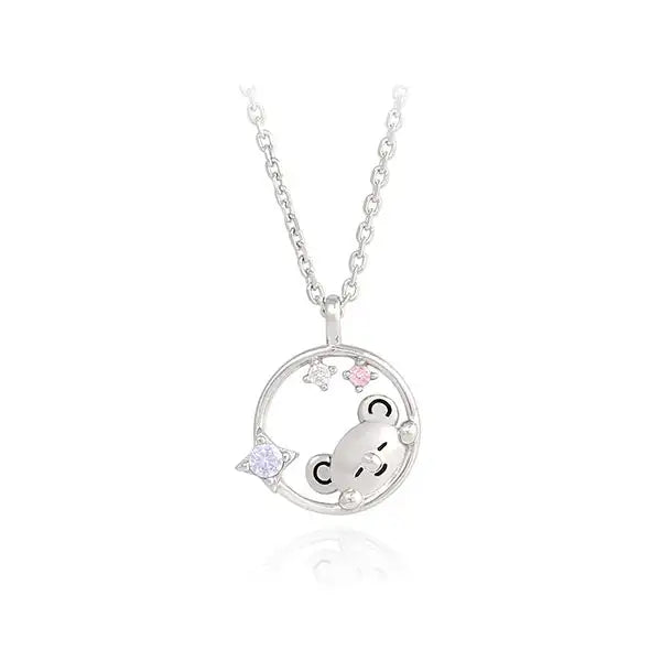 BT21 x OST - Silver Necklace Ver. 2 - Koya - BT21 - Necklace - Harumio
