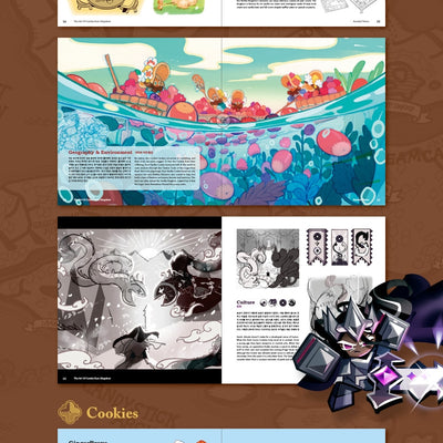 Cookie Run Kingdom Art Book