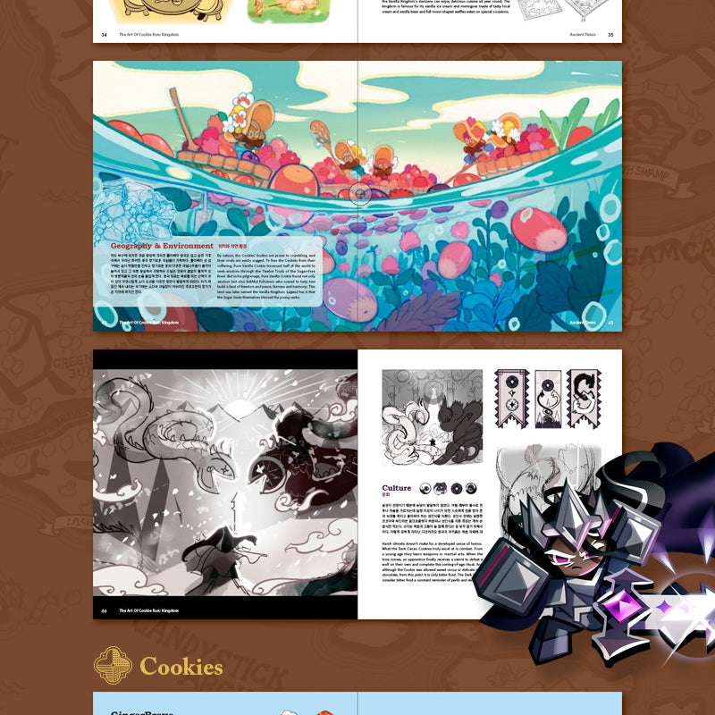 Cookie Run Kingdom Art Book