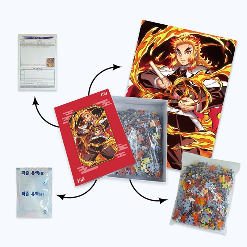 Demon Slayer - Rengoku Fireworks Jigsaw Puzzle