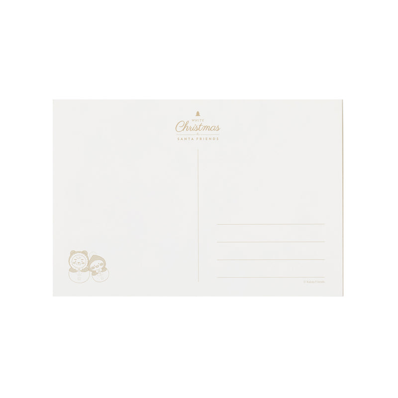 Kakao Friends - White Christmas Book Card Set (40 pcs)