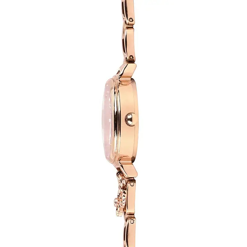 Saint Tail x Clue - Saint Charm Rose Gold Metal Watch - CLUE - Jewelry - Harumio