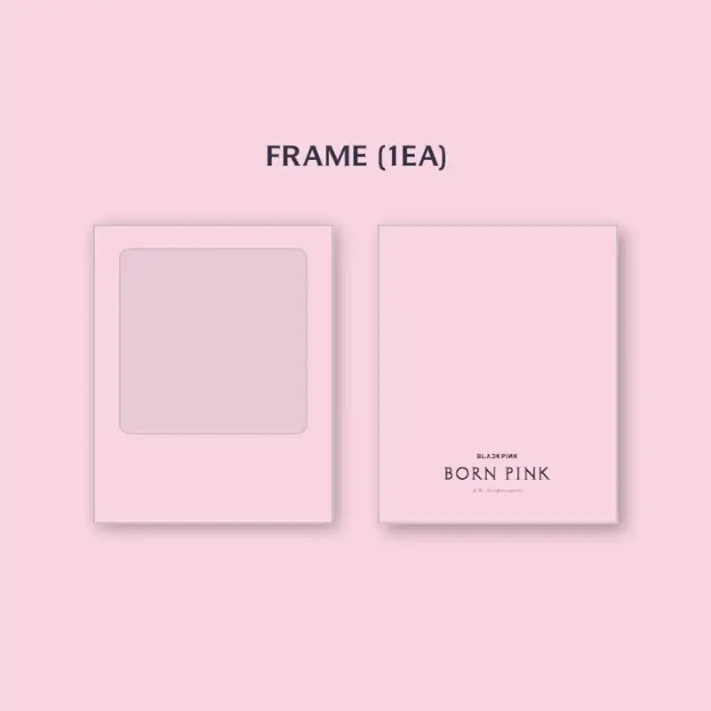 BlackPink - Born Pink - Polaroid Photo + Sticker Set - BlackPink - Polaroid Photo - Harumio