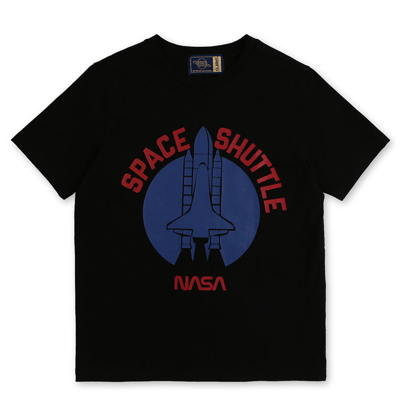 Siero x NASA - Space Shuttle T-Shirt - Black