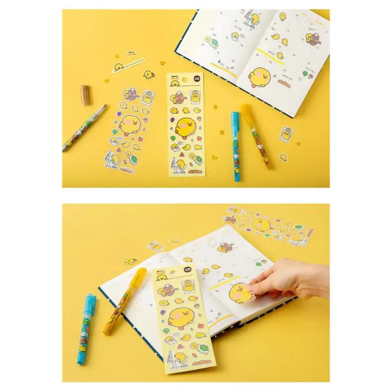 Line Friends - Minini Decor Sticker - Line Friends - Sticker - Harumio