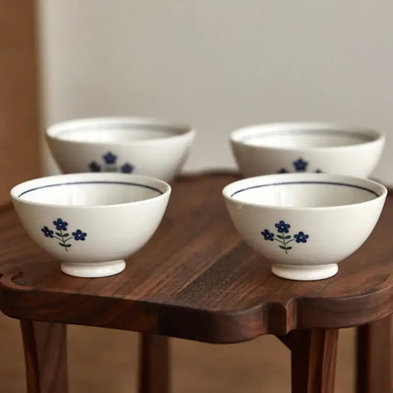 Korean L ON Flower - Serving Set For 2 - Modern House - Bowls - Harumio