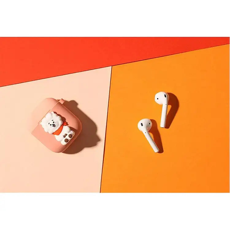 BT21 x Royche - Two-Tone AirPods Silicone Case - Type C - Royche - AirPod Case - Harumio