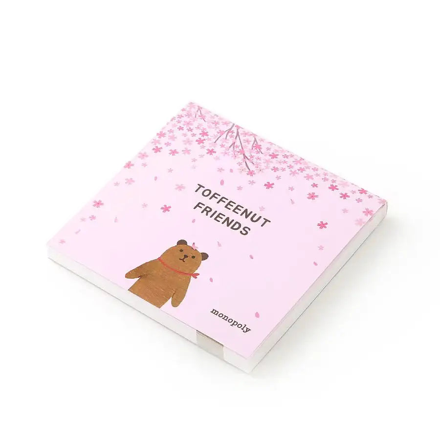Monopoly - Toffee Nut Memo Pad Square - Monopoly - Notebooks & Notepads - Harumio
