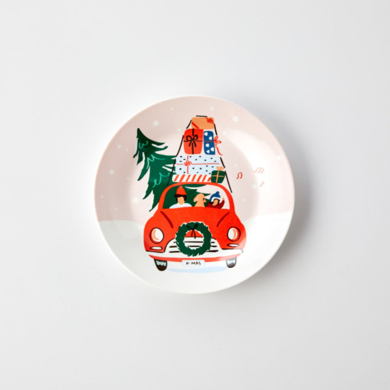 Korean Santa Fairy Village - Plate 4P Set