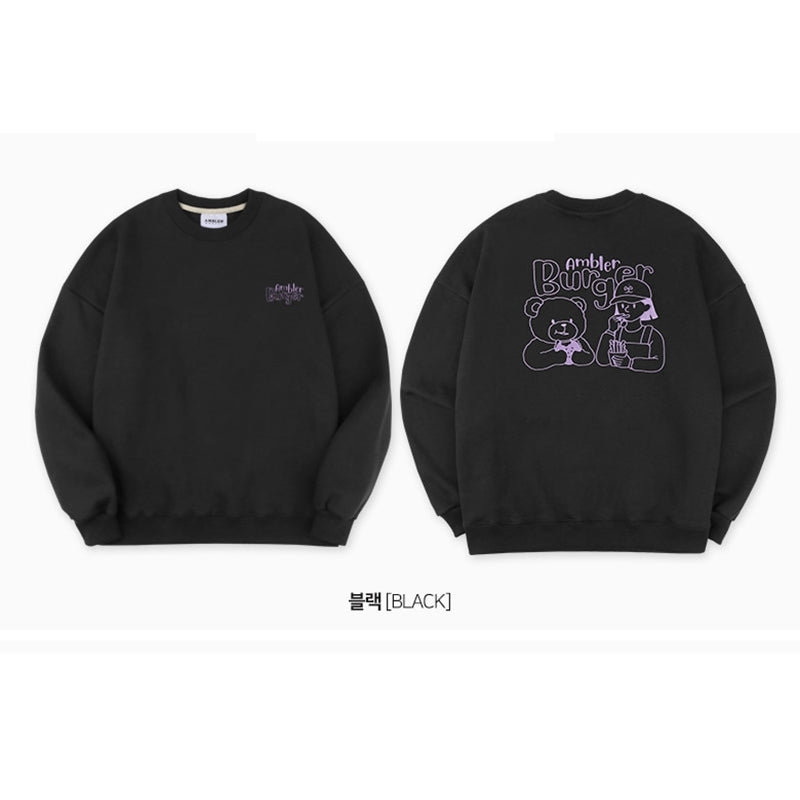 Ambler - Ambler Burger Over Fit Sweatshirt