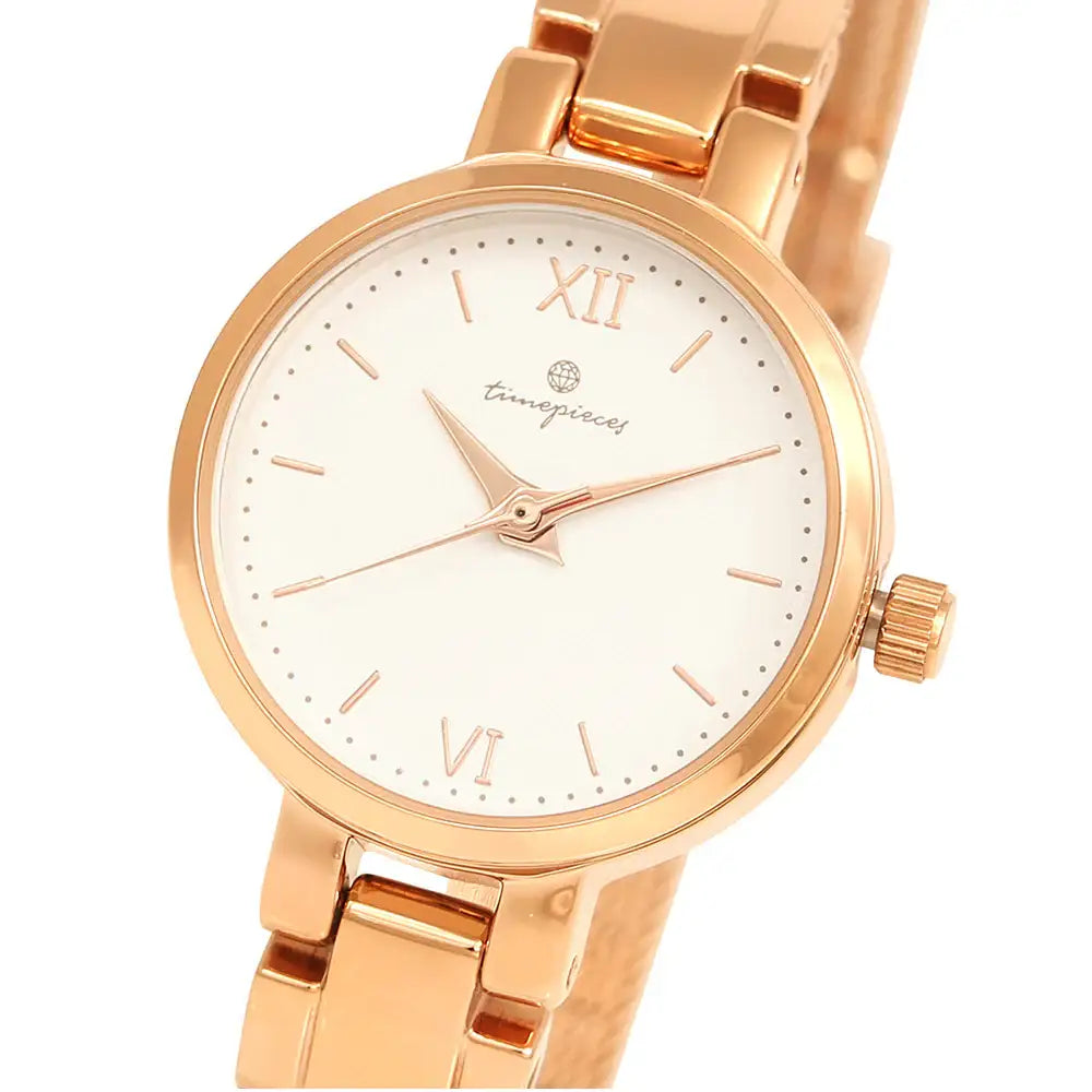 OST - Dream & Luck Cheer Minimalist Rose Gold Women's Mesh Watch - OST - Watch - Harumio