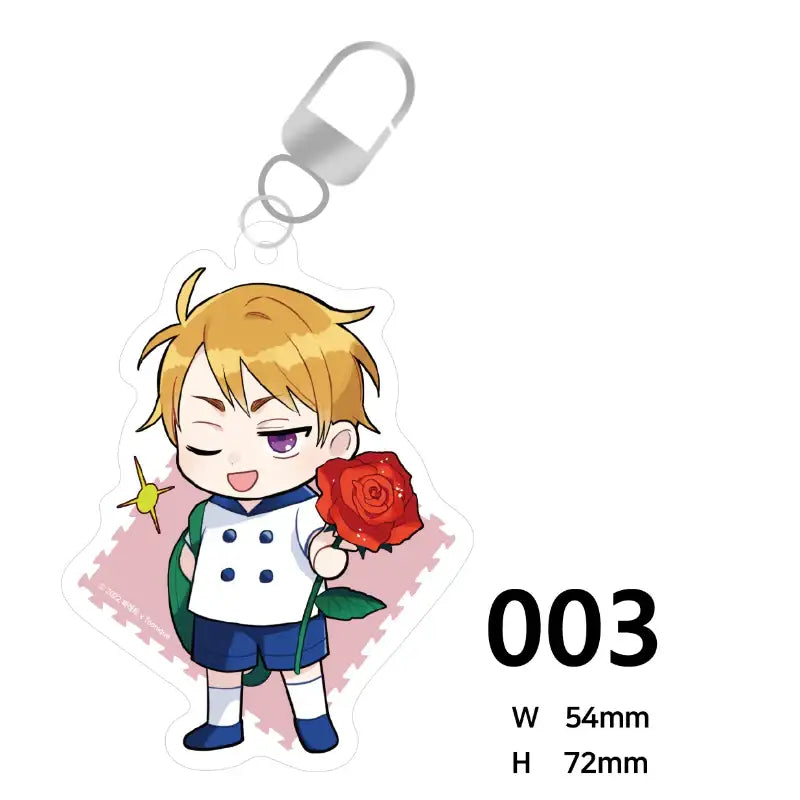 Who Is a Sweet Cheater? - Acrylic Keyring - Toon!que - Keyrings - Harumio