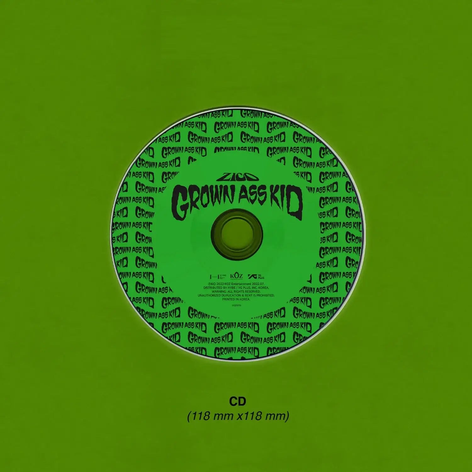 ZICO - Grown Ass Kid : 4th Mini Album - ZICO - Album - Harumio