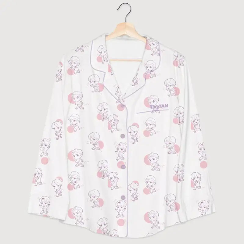 BTS - TinyTAN x TIYP - Dotted Pajama - BTS - Clothing - Harumio
