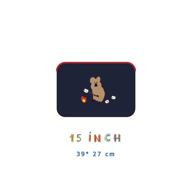 Dinotaeng - S`More Laptop / Ipad Pouch - Dinotaeng - Pouch - Harumio