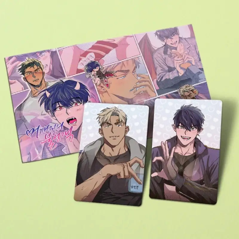The Pest On My Shoulder - Lenticular Card - Lezhin - Collectible - Harumio