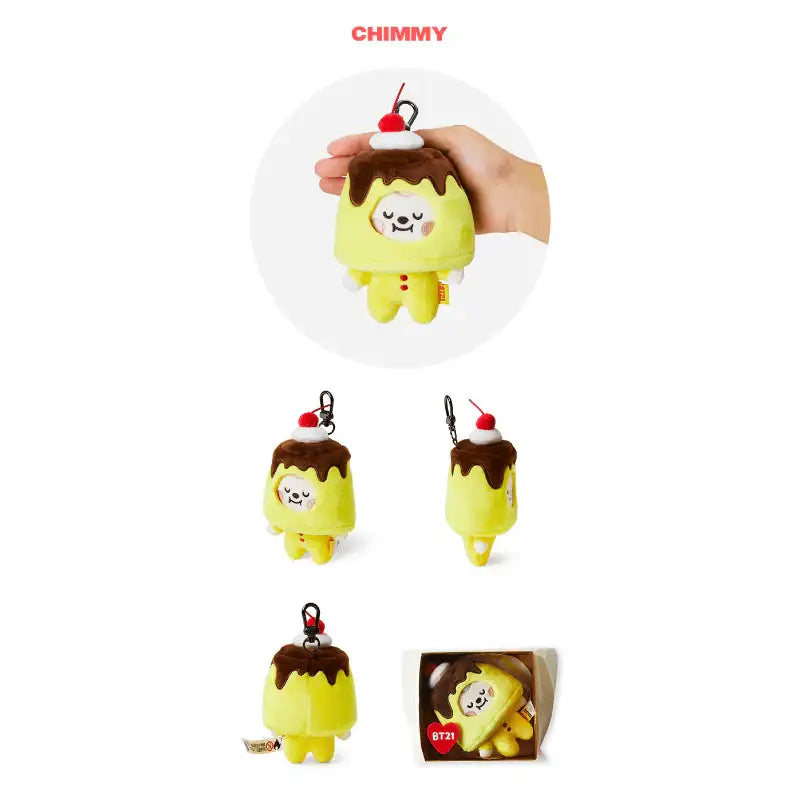 BT21 - 22 Sweet Things Plush Keyring - BT21 - Keyrings - Harumio
