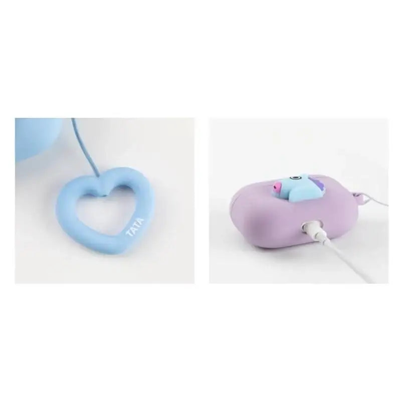 BT21 x Royche - Airpods Pro Case Heart Ring Duo - BT21 - Accessories - Harumio