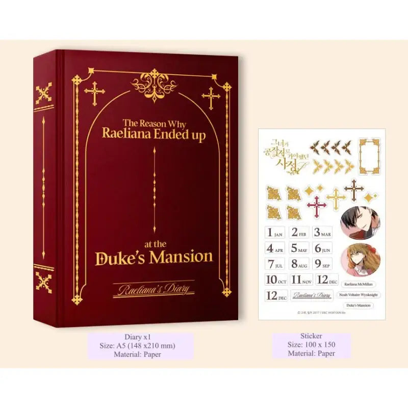 The Reason Why Raeliana Ended Up at the Duke's Mansion - Raeliana's Diary - D&C WEBTOON Biz - Diary - Harumio