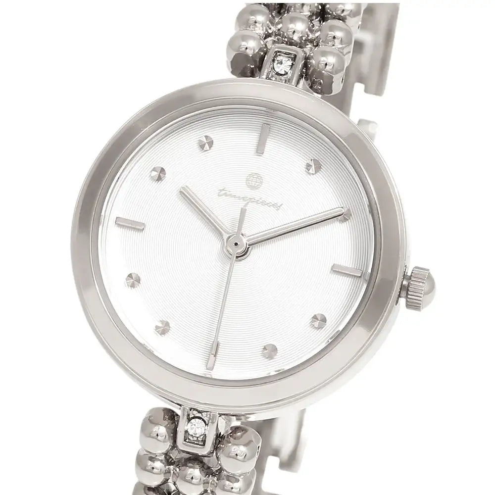 OST - Dream & Lucky Cheer Cubic Bracelet Women's Silver Metal Watch - OST - Watch - Harumio