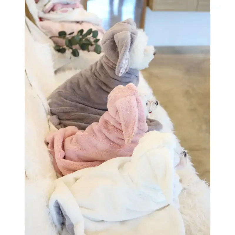 ITSDOG - Pet Rabbit Cloak Hooded Blanket - ITSDOG - Pet Clothes - Harumio