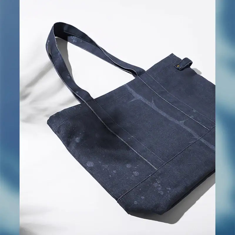 BTS RM - Indigo - Denim Tote Bag - BTS - Tote Bag - Harumio